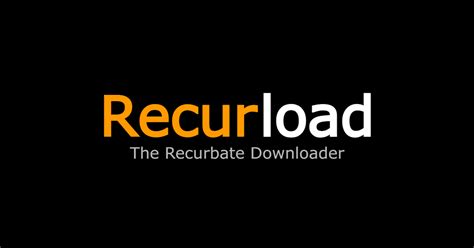 recurbate for free|How To Download Videos From Recurbate: Methods